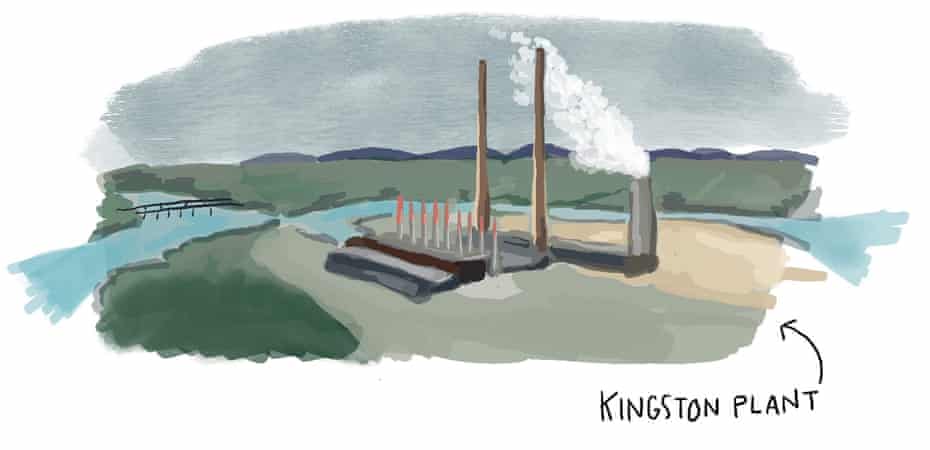 Illustration de l'usine de Kingston. 