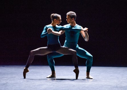A scene from In The Middle, Somewhat Elevated by William Forsythe by English National Ballet, 2015.