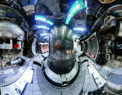 The interior of the fusion experiment Alcator C-Mod at MIT has broken the plasma pressure record for a magnetic fusion device. 