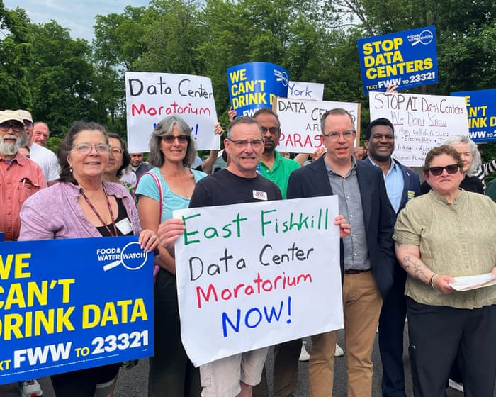 ‘This is not an anti-tech town’: backlash to datacenter in city once home to IBM