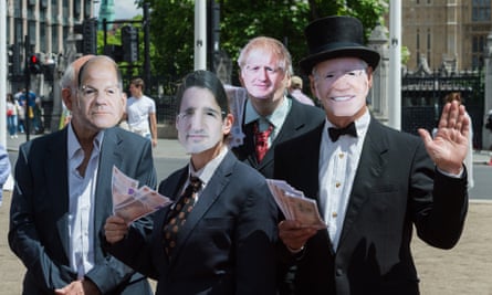 Climate activists in London in June 2022.