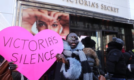Victoria's Secret Protest In Bras Outside California Store Demands