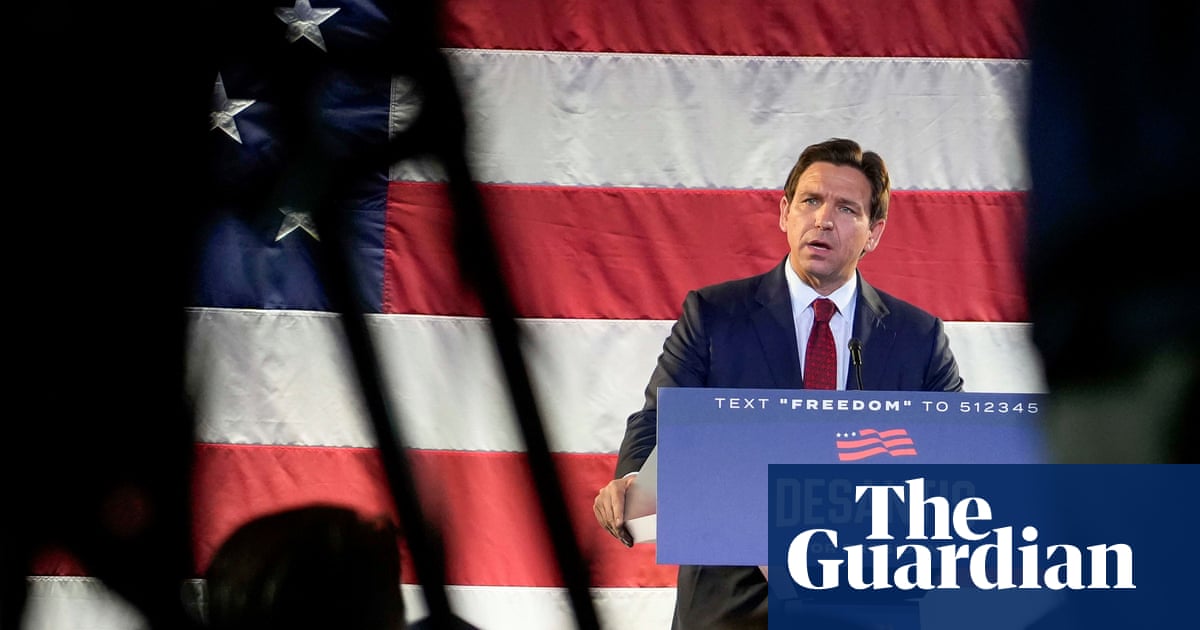 Beleaguered DeSantis falls further behind Trump in Florida, poll shows