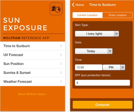 Wolfram Sun Exposure (iOS)