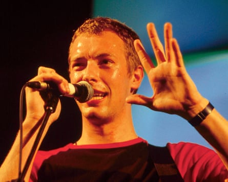 Chris Martin of Coldplay