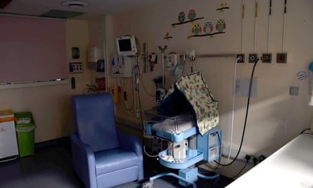 A photo showing a fellow nurse’s recollection of the position of Child I’s cot and the lighting in the nursery when she found her “pale and floppy”.