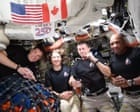 Trump tells Artemis II crew he saved Nasa despite trying to slash agency’s budget