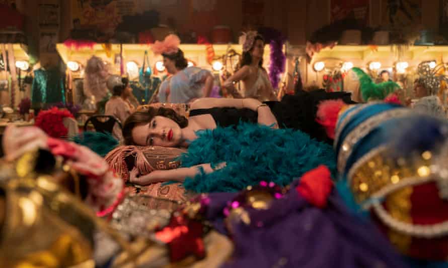 Rachel Brosnahan in The Marvelous Mrs. Maisel.