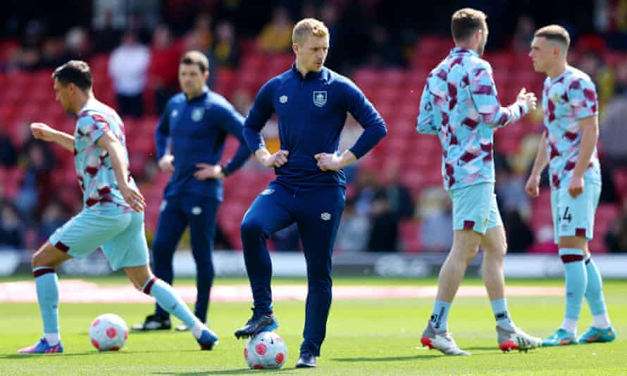 Ben Mee (centre) is a figurehead at Burnley.