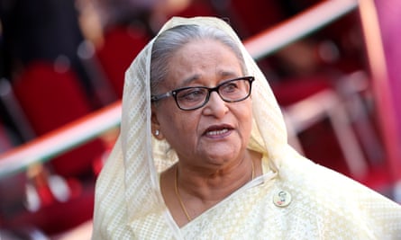Bangladesh prime minister Sheikh Hasina in Delhi last September.