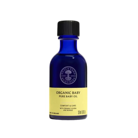 50ml bottle of Neal’s Yard Organic Pure Baby Oil.