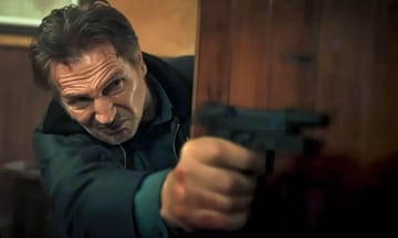 In the whacking trade … Liam Neeson as Finbar Murphy in In the Land of Saints and Sinners