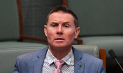 Liberal member for Bowman Andrew Laming during Question Time in the House of Representatives at Parliament House in Canberra, Wednesday, June 2, 2021. (AAP Image/Mick Tsikas) NO ARCHIVING