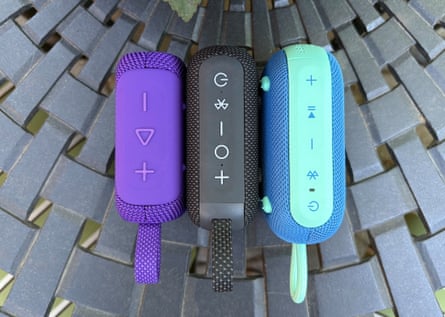 The eight best bluetooth speakers in the us, from portable to party-powering | life and style Guardian best bluetooth speakers jbl go 5 soundcore select 4 go tribit pocketgo