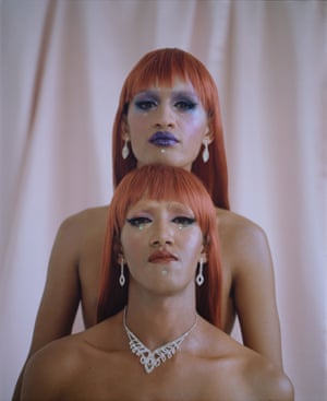 Second prize winner - Haneem Christian: Mother and Daughter, 2021 From the series Jannah Lies at the Feet of thy Mother, this portrait explores queerness, transness and the importance of chosen family within the Black and Brown LGBTQIA+ community. As the photographer states: ‘to be a mirror of each other’s truths. To be a home for one another ... it is a celebration of the family we choose’