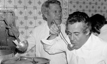 Henri Gault (left) and Christian Millau, co-founders of the nouvelle cuisine movement.