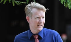 Environmental activist Ben Pennings outside the Brisbane supreme court in 2021