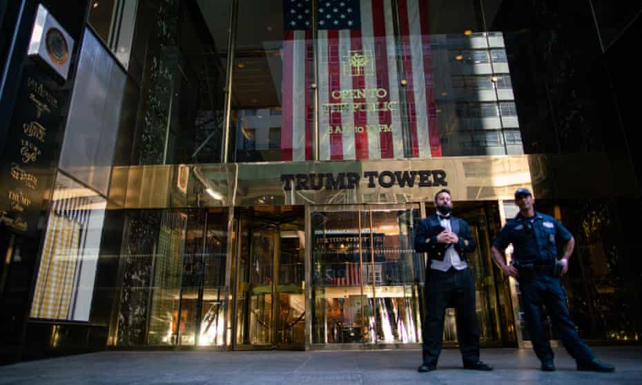 Trump Tower en la ciudad de Nueva York.