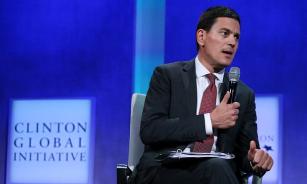 David Miliband, the former Labour foreign secretary, has accused Jeremy Corbyn of making Labour ‘unelectable’