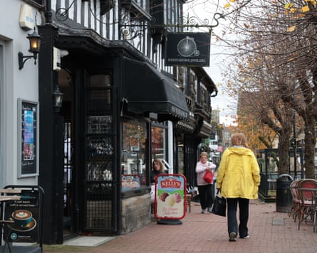 The high street in East Grinstead