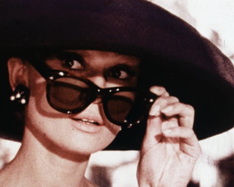 Elegant Audrey<br>1961: Belgian-born actor Audrey Hepburn (1929 - 1993) lowers her sunglasses in a still from director Blake Edwards' film, 'Breakfast at Tiffany's.' (Photo by Paramount Pictures/Fotos International/Getty Images)