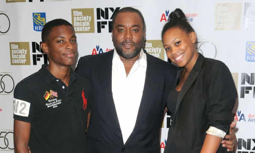 Daniels with his niece and nephew, Liam and Clara, whom he adopted 25 years ago.