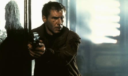 Not a fan … Harrison Ford in Blade Runner.