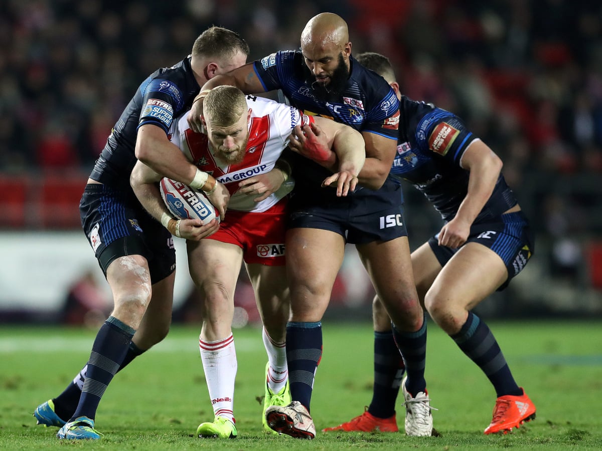 Mark Percival Edges St Helens To Victory Over Leeds In Super League Opener Super League The Guardian