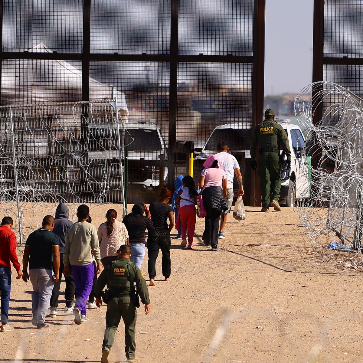 Biden criticized for waiving 26 laws in Texas to allow border wall construction | US-Mexico border | The Guardian
