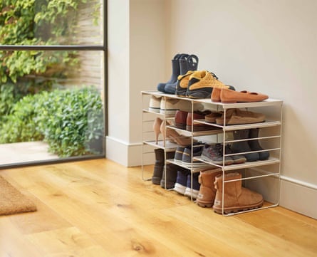 Level Plus Adjustable Shoe Rack