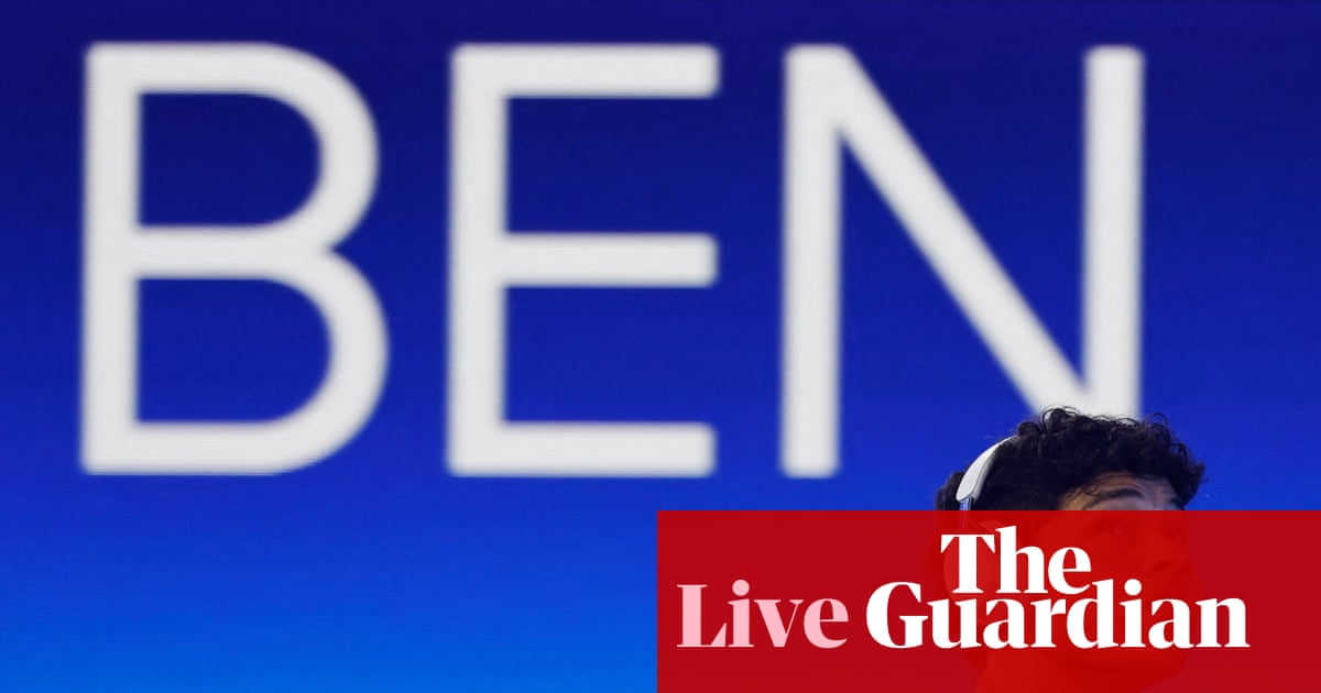 Australian Open 2026: Ben Shelton v Jannik Sinner live