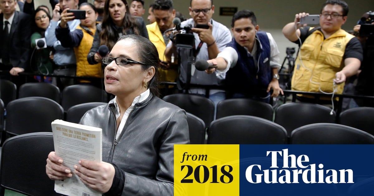 Guatemala's former vice-president jailed for 15 years on corruption charges