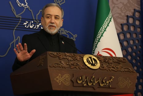 Iran's Foreign Minister Seyed Abbas Araghchi