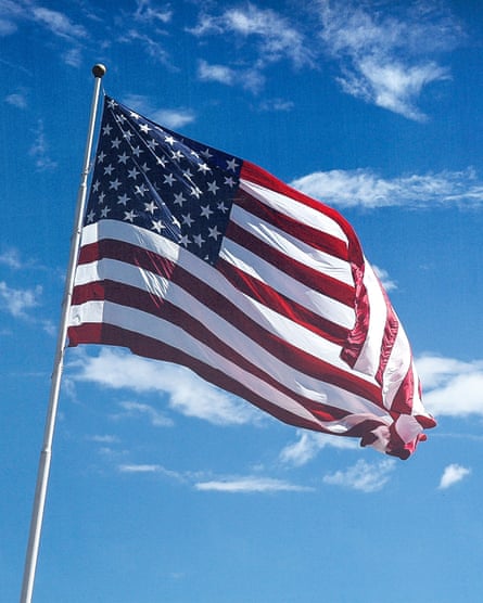American flag.