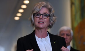 Federal Crossbenchers Call For An Anti-corruption Watchdog As Parliament Resumes<br>CANBERRA, AUSTRALIA - JUNE 11: Independent member for Indi, Helen Haines during a press conference in the Mural Hall at Parliament House on June 11, 2020 in Canberra, Australia. Five federal crossbenchers have called for a private member's bill to establish a federal anti-corruption body. (Photo by Sam Mooy/Getty Images)