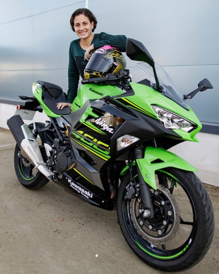 Ana Carrasco’s season was almost derailed by rule changes that required her team to add 40kg to her Kawasaki Ninja 400.