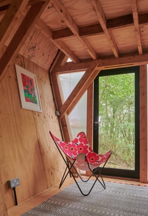 Interior of an eco-designed mobile home