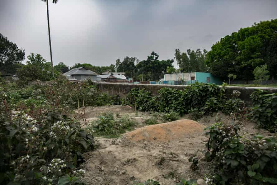 A graveyard for sex workers in Tangail.