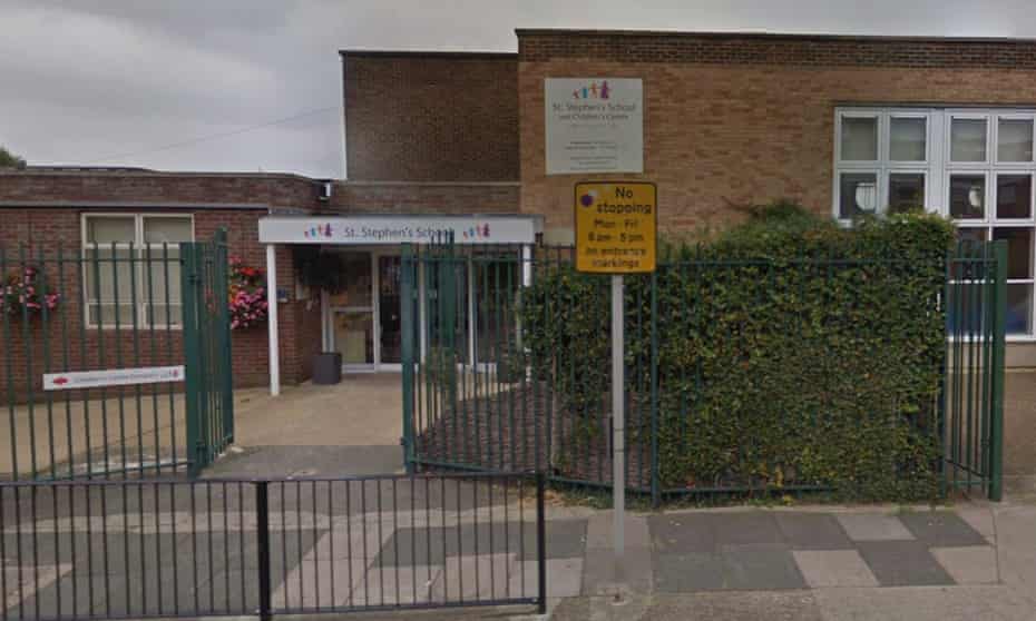 The chair of governors at St Stephen’s primary school has resigned after protests against the hijab ban. 