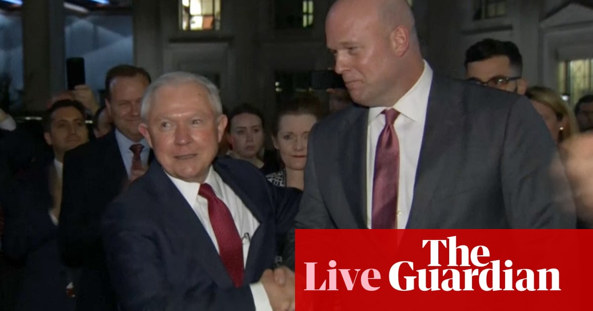 Democrats vow to investigate Sessions firing while Ruth Bader Ginsburg fall triggers alarm – live updates
