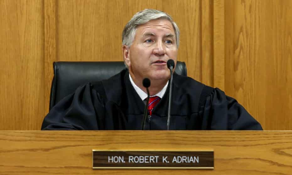The Quincy Area Network Against Domestic Abuse said: ‘One message is clear: If you are raped, avoid Judge Adrian’s courtroom.’