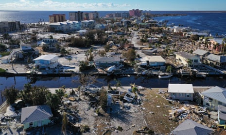 First Thing: Hurricane Ian death tolls climbs amid criticism over response  | US news | The Guardian