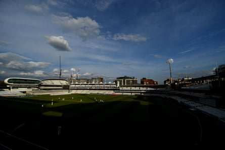 A look over Lord’s during the match.