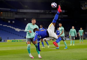 Yves Bissouma with a spectacular effort.