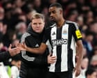Howe insists Newcastle will not be left without a striker in event of Isak exit