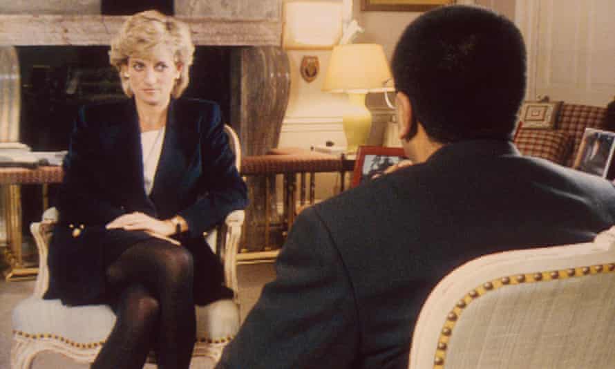 Princess Diana being interviewed by Martin Bashir for Panorama.