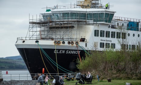 Ferguson shipyard went into administration following a dispute over the last major order for CalMac ferries. 