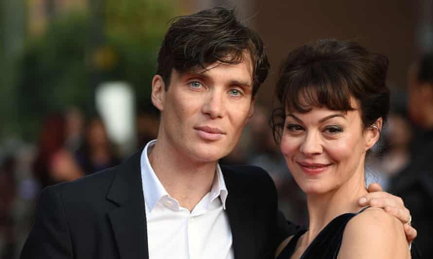 ‘Her death was unbelievably sad and difficult’: with the late Helen McCrory, his co-star in Peaky Blinders.