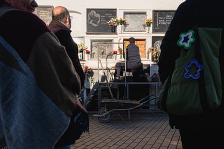 The remains of my great-grandfather Silvestre Indias Carvajal are laid to rest at a crypt