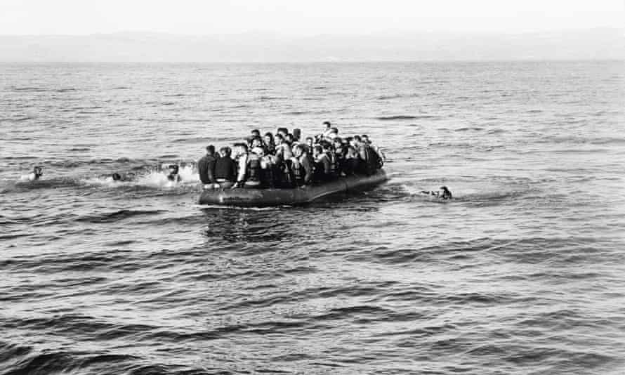 An image from Giles Duley’s book I Can Only Tell You What My Eyes See: Photographs from the Refugee Crisis.